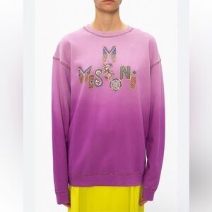 M Missoni Logo Oversized Sweatshirt size S